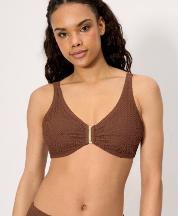 Sutien de plaja 83358 Cafeniu