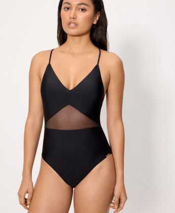Costum de plaja intreg 83280 Negru