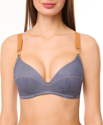 Sutien de plaja 470469 Albastru inchis