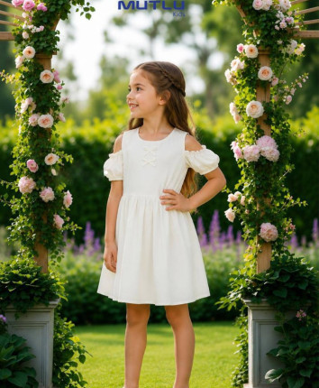 Rochie fete 255-4911.1 Ivory