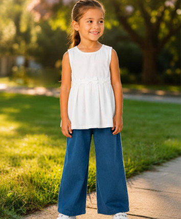 Bluza fete 259-5187.1 Ivory