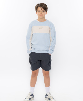 Jumper baieti N58217-1 Albastru deschis