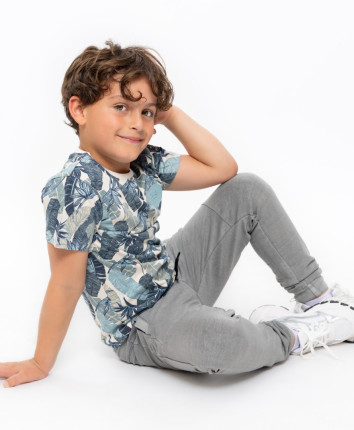 Tricou baieti N58160-1 Ivory