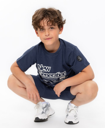 Tricou baieti N58162-1 Albastru