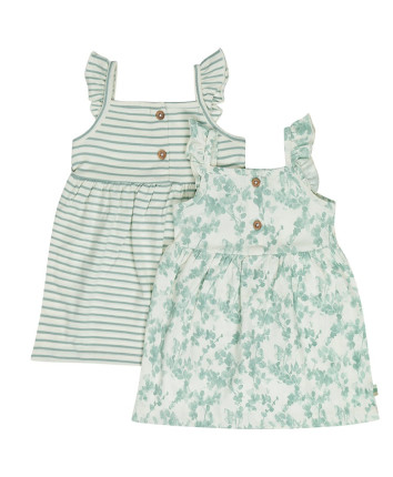 Sarafan fete*2 N58406-35 Ivory