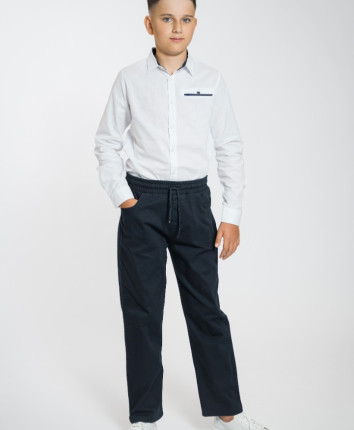 Pantaloni baieti 411-2990.1 Albastru inchis