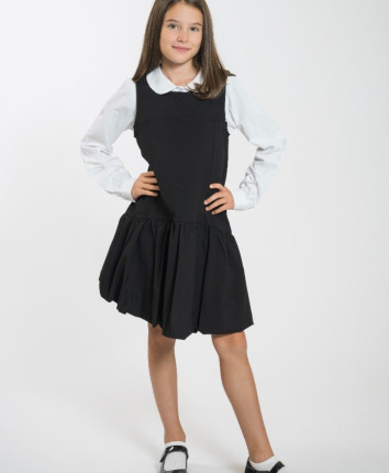 Rochie fete 455-5422.1 Negru
