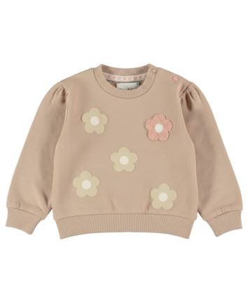 Jumper fete M60355-35 Cafeniu deschis