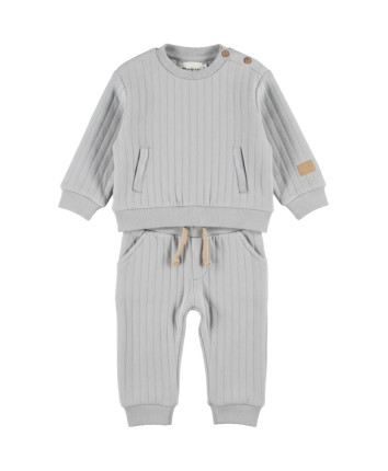 Set baieti - honorac, pantaloni M60552-35 Gri