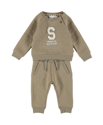 Set baieti - honorac, pantaloni M60593-35 Bej