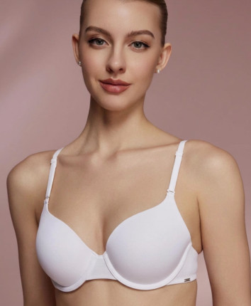 Sutien A9485 Alb