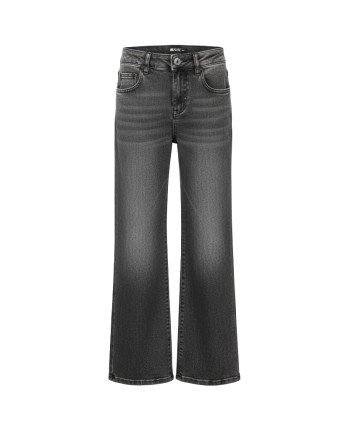 Pantaloni denim fete M60034-1 Gri denim