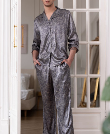 Pijama pantaloni barbati Mia-Amore 4997 Grafit