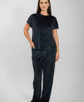 Tricou-pantaloni dame TC23632-1 Negru