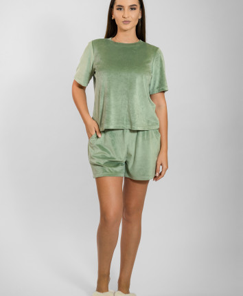 Tricou-sorti dame TC23631-1 Oliva