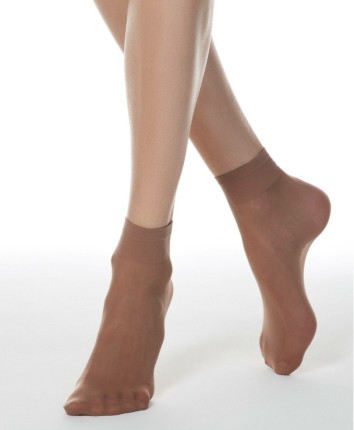 Sosete femei TENSION_20 Bronz