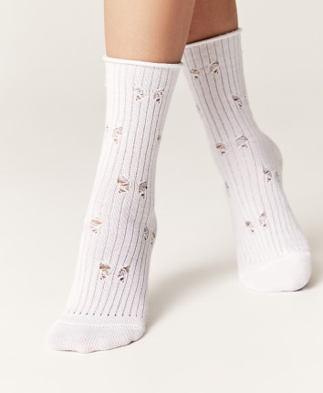 Sosete femei CLASSIC 24C-99C 628 Alb