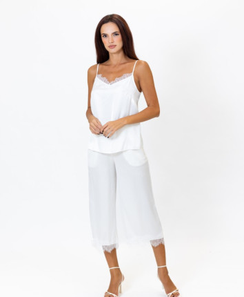 Top-pantaloni dame M23666 Ivory