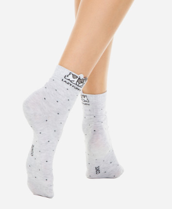 Sosete femei CLASSIC 17C-183 252 Gri