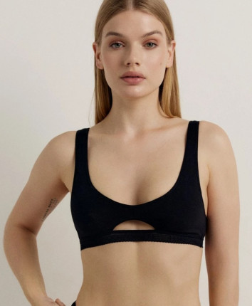 Bustier pentru femei LBE2541 Negru