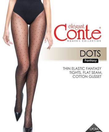 Colanti femei FANTASY DOTS