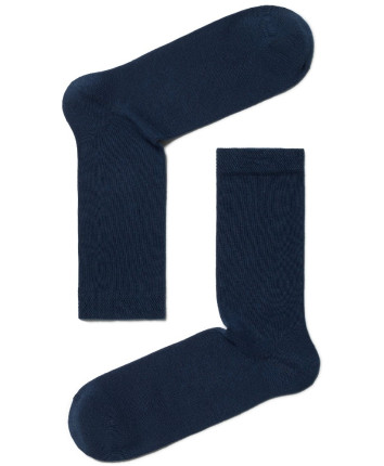 Sosete de bumbac ESLI pentru barbati 19C-145 000 Albastru inchis