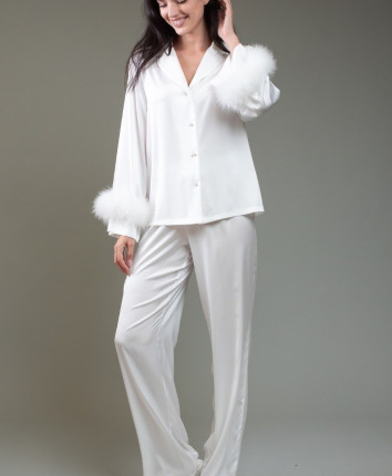 Pijama-pantaloni dame M23596 Ivory