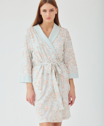 Halat T5156 Minta-print flori