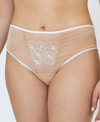 Chiloti dame 1094/1 Tatuaj-ivory