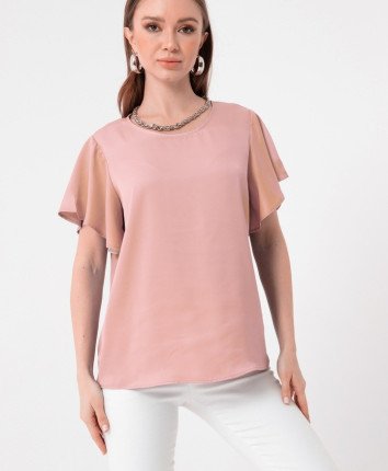 Bluza dame 23Y013189 Pudra