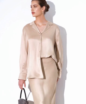 Camasa dame LWSW-105026 Bej