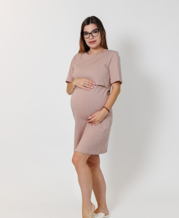 Camasa T4101/1 Mocca print leopard