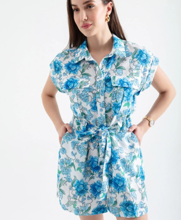 Salopeta dame 24Y017456 Albastru