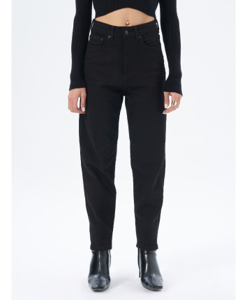 Pantaloni dame denim 52728 Negru