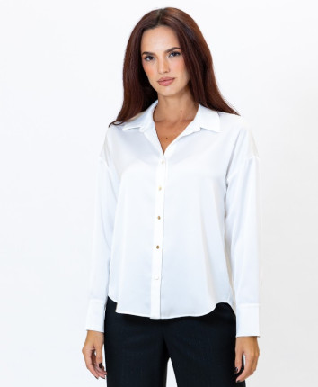 Camasa dame WC0190M Ivory