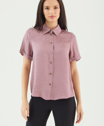 Camasa dame WC0059M Cafeniu