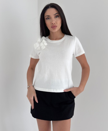 Tricou dame 83951 Alb