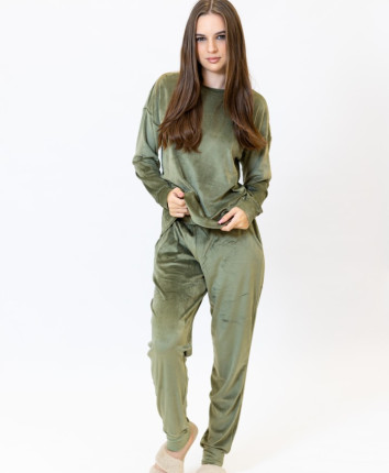 Pijama-pantaloni dame TC23560 Haki