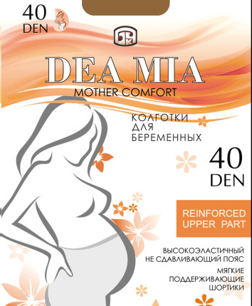 Colanti pentru gravide 1901 MOTHER COMFORT_40 / 5 Bronz