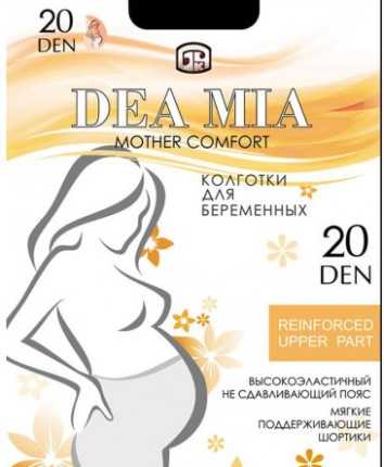 Colanti pentru gravide 1902 MOTHER COMFORT_20 Negru