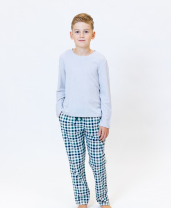 Pijama-pantaloni baieti SH25007K Gri