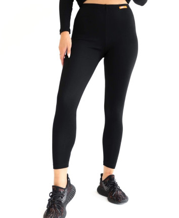 Pantaloni termo dame 2760 Negru