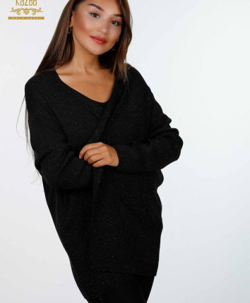 Cardigan dame 16807 Negru