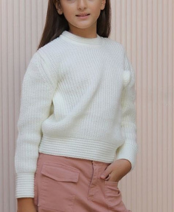 Jumper fete 868-3629.1 Ivory