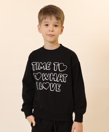 Hanorac baieti 132048 Negru