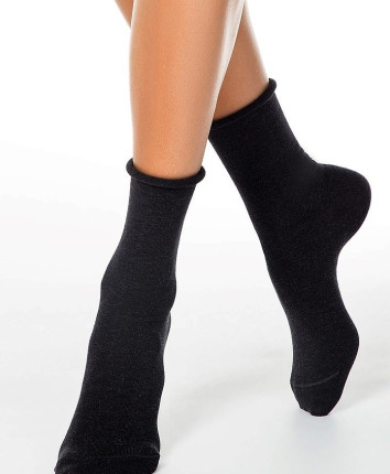 Sosete femei COMFORT 19C-101 Negru