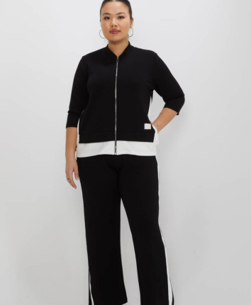 Costum dame - hanorac cu fermoar, pantaloni 17880