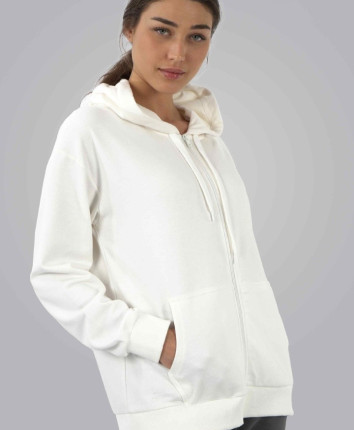 Hanorac dame J7937 Ivory