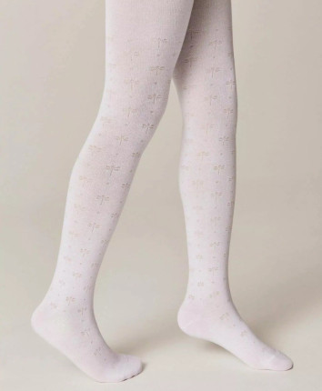 Colanti copii TIP-TOP 4C-05 628 Alb