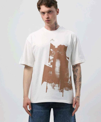 Tricou barbati 90593 Alb